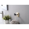 thumbnail image 5 of 2 paquete montado en la pared de acero inoxidable baño toalla ganchos / abrigo ganchos para baño, dormitorio, cocina, 5 of 5