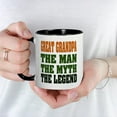 thumbnail image 3 of CafePress - Great Grandpa The Legend Mug - 11 oz Ceramic Mug - Novelty Coffee Tea Cup, 3 of 3