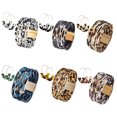 thumbnail image 6 of SANAG Women Girls Bracelets Earrings Leopard Print Set Pendant Attractive Wristband Vintage Style Fashion Jewelry, 6 of 7