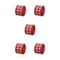 thumbnail image 3 of Monstrate Cintas de Navidad Decoración de fiesta conveniente Clásico Exquisito Envoltura de lujo Accesorios decorativos para celebración 8 Ancho 6cm 5piezas Monstrate CBP228335, 3 of 6