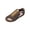 Brown, variant on Brown Women'S Casual Shoes Vintage Color Block Round Toe Flat Laced Lightweight Footwear For Spring Summer Daily Walking And Outdoor Activities Size 36