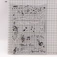 thumbnail image 2 of Ouginx Clear Stamps, Musical Note Rubber Stamp for Scrapbooking and Card Making Supplies, 2 of 5