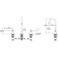 thumbnail image 3 of Elkay LK800GN05T4 Pont Watersense Col de Cygne 5 Po Bec & 44; 1 Pièce Poignée de Lame de Poignet & 44; 4 Po., 3 of 3