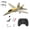 Yellow, variant on 2CH RC Airplane, F-18 Plane, 2.4GHz Remote Control Fighter Jet with Lights, 6‑Axis Gyro, Hand/Runway Takeoff, Blue