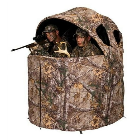Wildgame Innovations AM-1RX2C044FR Deluxe Tent Chair Blind In Realtree