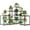 Black, variant on Plant Stand with Grow Lights for Indoor Plants 11 Potted Corner Plant Shelf with Plant Lights for Indoor Growing