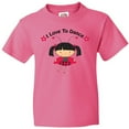 thumbnail image 3 of Inktastic I Love to Dance Ladybug Youth T-Shirt, 3 of 5