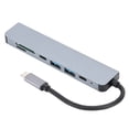 thumbnail image 2 of Type-C Hub, Convenient USB Hub, Highest Resolution For PC Computer ANGGREK USB Hub, 2 of 8