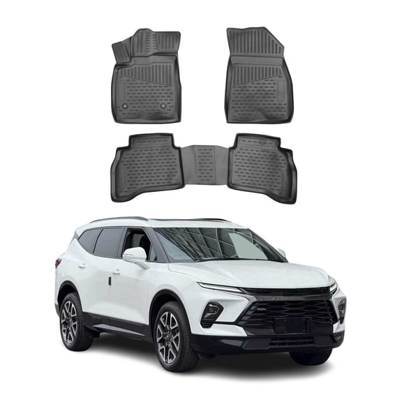 OMAC Floor Mats Liner for Chevrolet Trailblazer 2021-2026 FWD TPE All-Weather