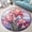 House14, variant on Circle Area Rug, Sewing Machine Wild Washable Non-Slip Floor Carpet, Soft Rug for Living Room Bedroom Decor 24 Inch