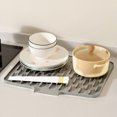 thumbnail image 6 of YoeXGDS 1PC Dish Drain Board Plastic Drain Boards, Dish Drainer Tray Large Dish Drainer Mat with Side Drop Slope Diversion Drainboard for Dish Rack Kitchen Counter 12.6x10/14x11 Inch, 6 of 9