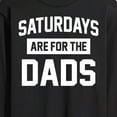 thumbnail image 3 of Instant Message - Saturdays Are For The Dads  - Men's Long Sleeve T-Shirt, 3 of 6