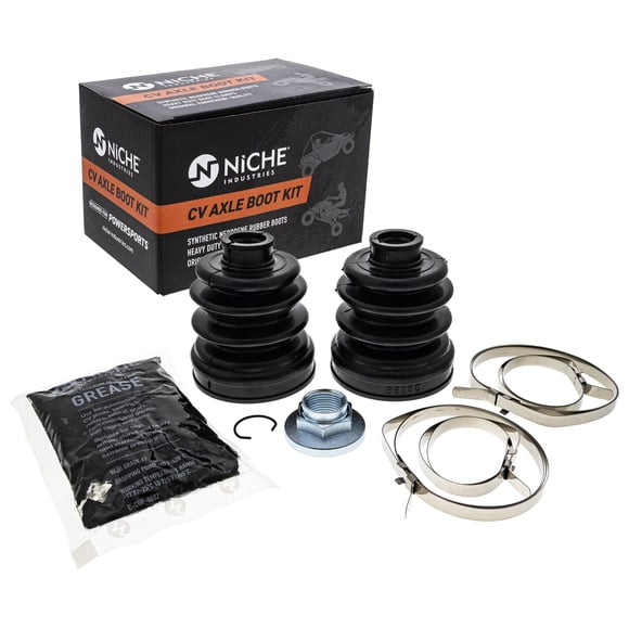 Niche Front CV Axle Boot Kit for Yamaha Grizzly 700 Hunter ATV 519-KCV2347B