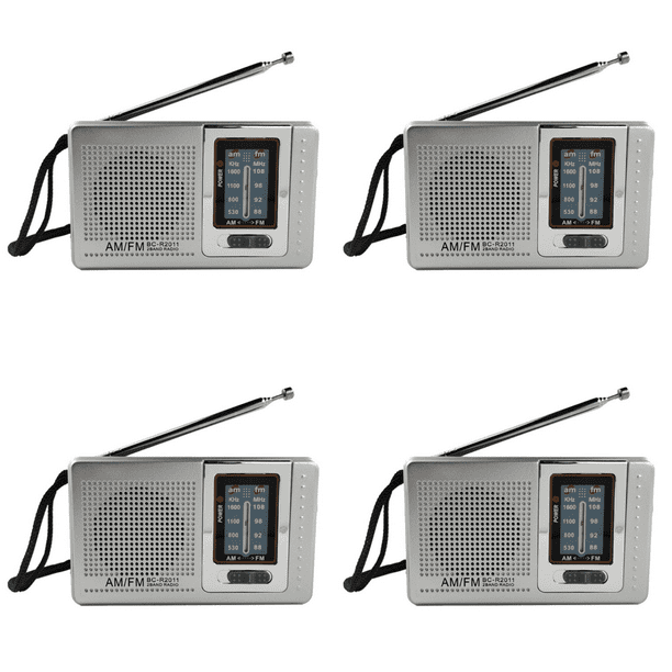 Radio HiFi Dual Band AM FM Reproductor de música Antena telescópica ...