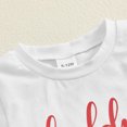 thumbnail image 5 of Bagilaanoe 2pcs Toddler Baby Boy Shorts Set Short Sleeve Letter Print T Shirt Tops + Shorts 6M 12M 18M 24M 3T 4T Kids Casual Summer Clothes, 5 of 9