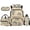 Fish Bow Print, variant on KEIAHUAN Camo Fish School Backpack Set for Kids, 17 Inch Large Capacity Student Backpack, 4 Piece Kit, Lightweight & Easy to Clean, Age 6-18 Ideal Back to School Supplies with Insulated Lunch Bag