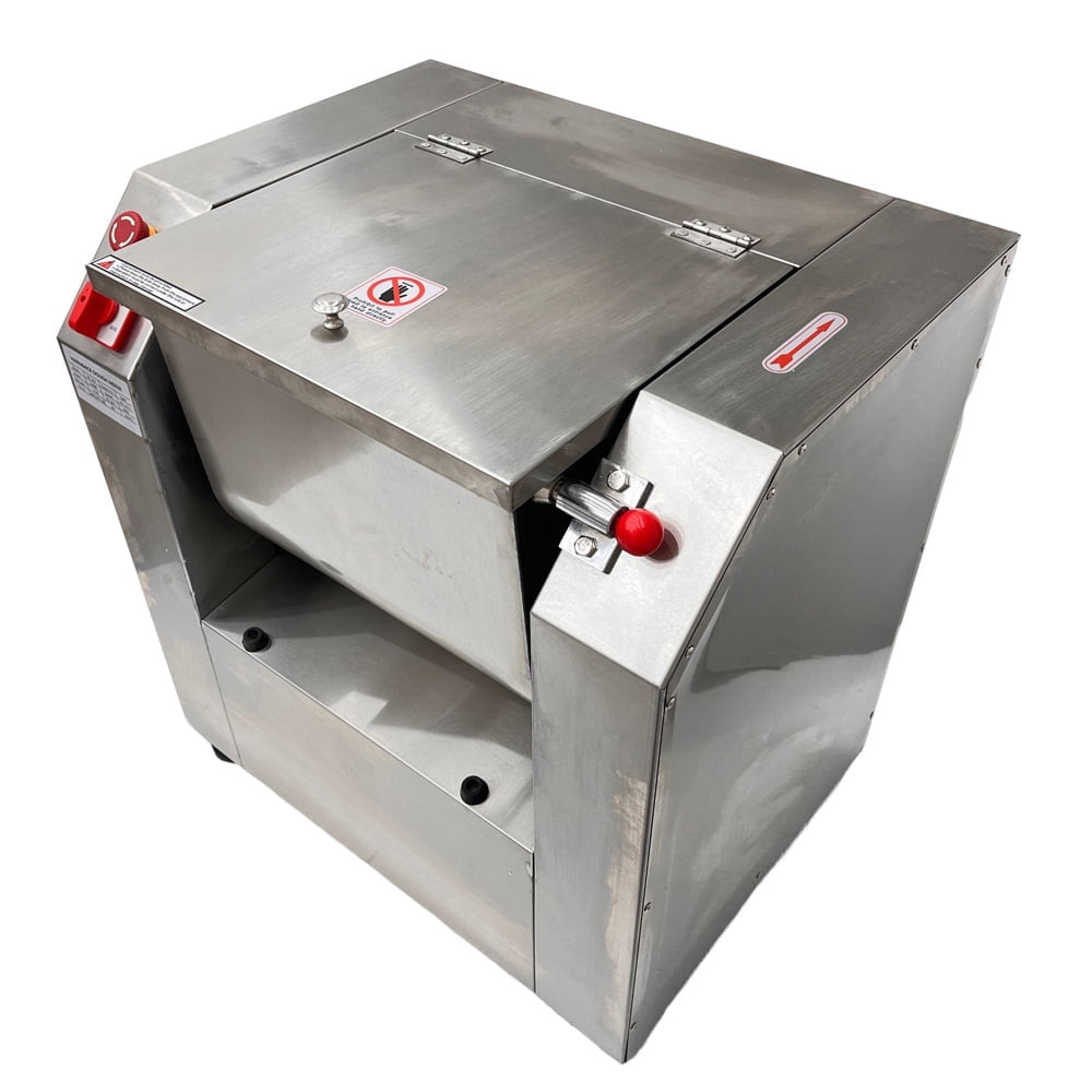 25KG Commercial Electric Dough Mixer Mixing Machine with 90° Tilt Bowl 110V