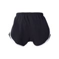 thumbnail image 3 of Boxercraft B79103017 3.5 in. Womens Velocity Running Shorts, Black, White & Black - 2XL, 3 of 5