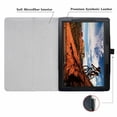 thumbnail image 3 of Epicgadget Case for Lenovo Tab P10 TB-X705F Slim Lightweight Folio PU Leather Folding Stand Cover Case for Lenovo Tablet 2018 Tab M10 10.1 Inch Display (Black), 3 of 4