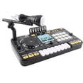 thumbnail image 1 of Electronic Sound Mixer, DJ Music Mixer Ambiance Lighting Recording Mode Effect Speed Control  for Daily Entertainment, 1 of 7