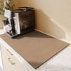 Tapete antideslizante para cafetera - Tapete absorbente para secar encimeras de cocina, bares y restaurantes - Tapete de goma de 30x40 cm en gris, café o azul celeste - Impermeable y fácil de limpiar