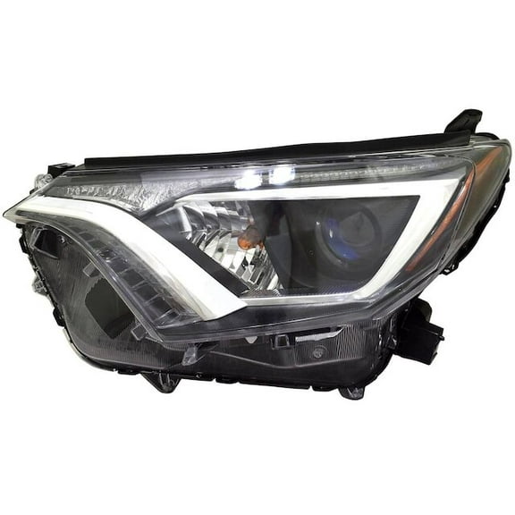Left Headlight Assembly - Compatible with 2016 - 2018 Toyota RAV4 2017