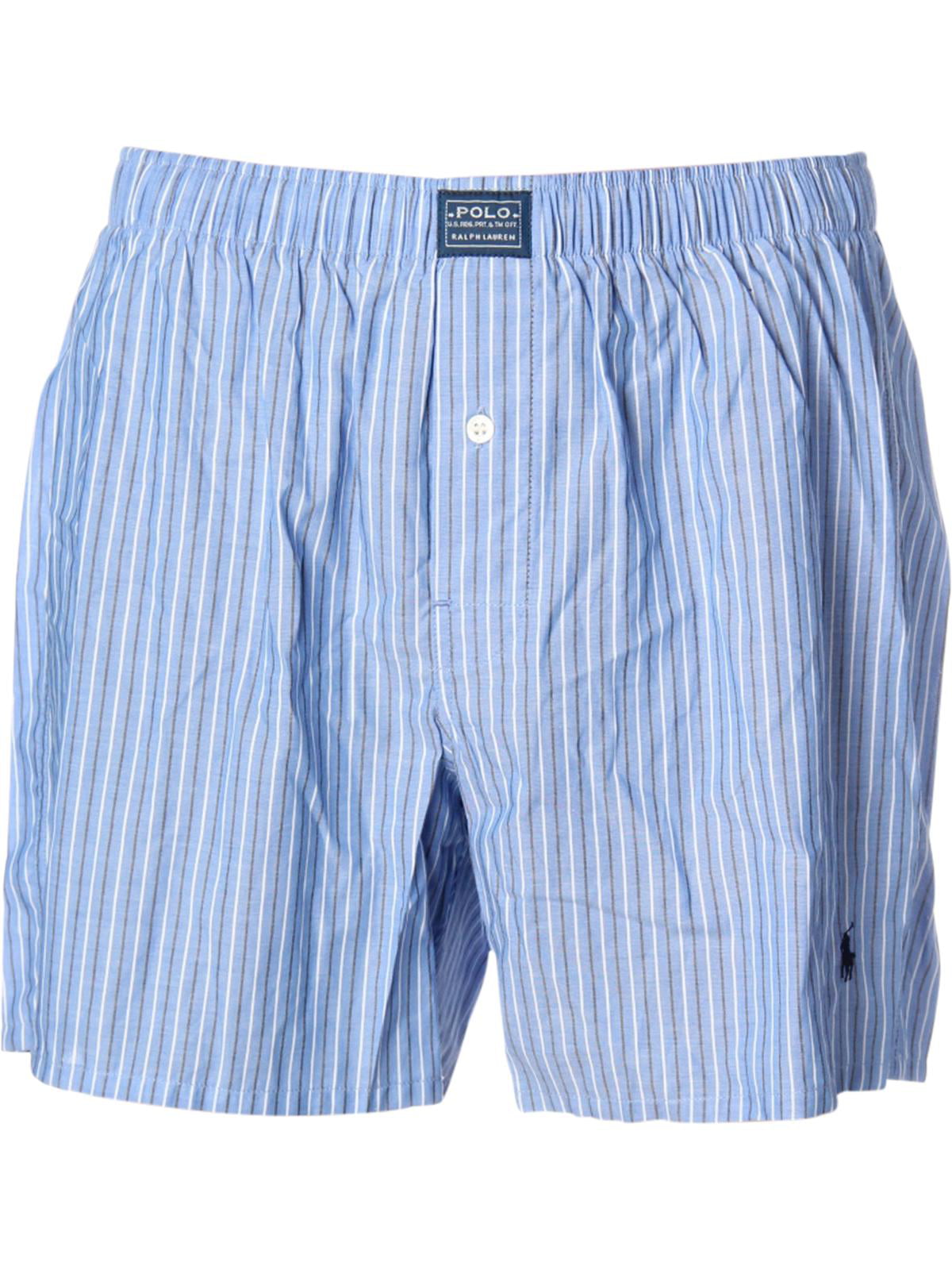 Polo Ralph Lauren Mens Woven Striped Boxers - Walmart.com