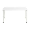 thumbnail image 2 of Bush Business Furniture Hustle 60W x 30D Computer Desk with Metal Legs in White, 2 of 9