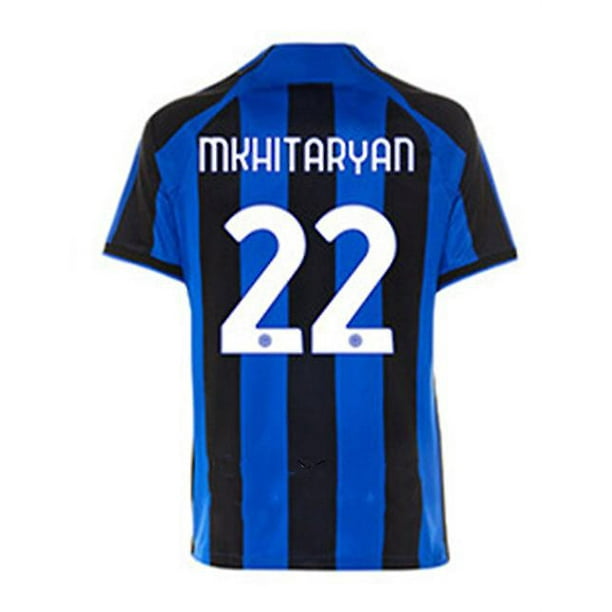 HEFEI 22 23 Internazionale Milano Home Shirt Number 22 Mkhitaryan Jersey Man