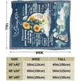 thumbnail image 4 of Birthday Gift for Daughter,Blanket for Daughter Gift from Mom,Super Soft Warm Cozy Bed Couch Travel Sunflower Flannel Throw Blankets Graduation Wedding Anniversary Present 60x50 in, 4 of 6