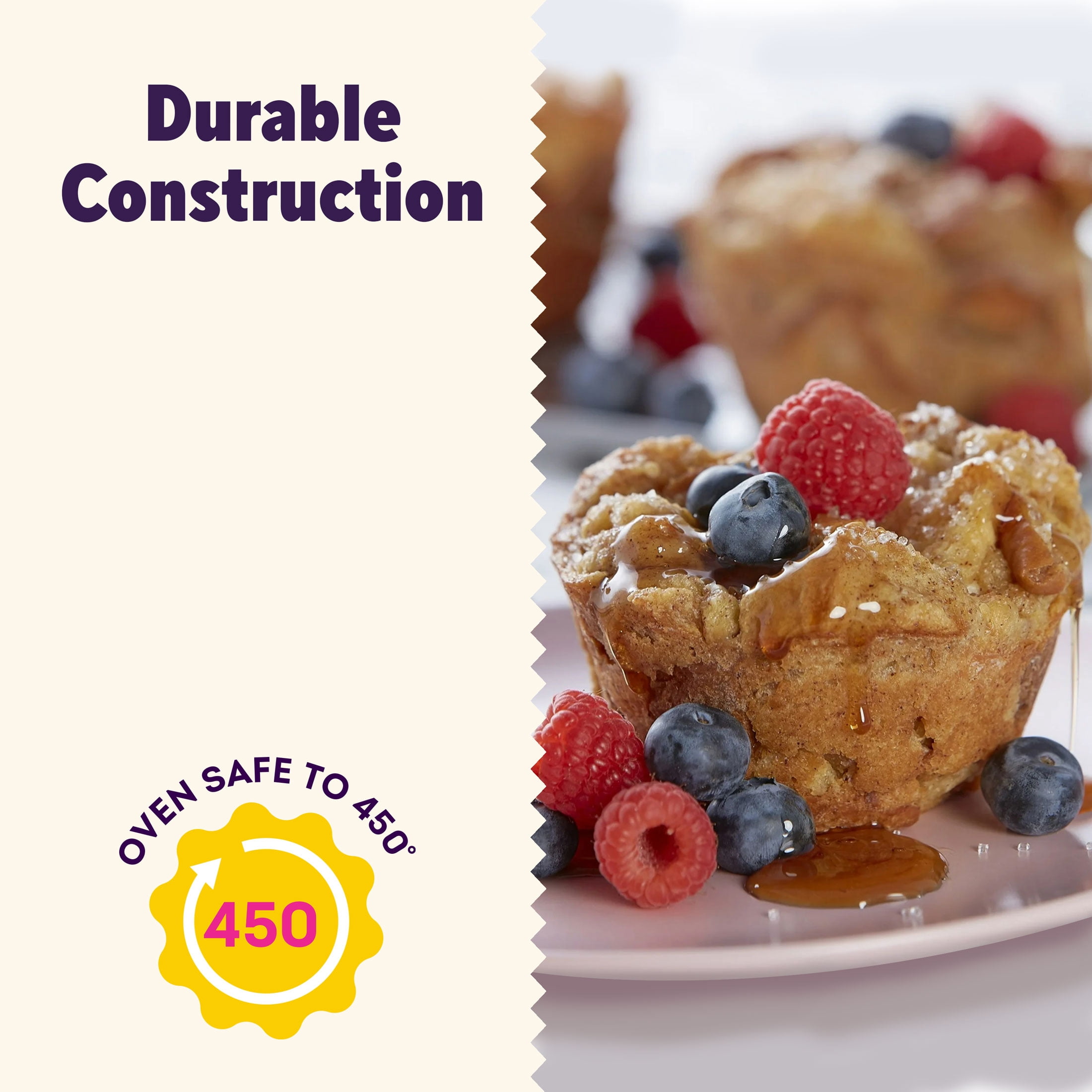 Wilton Everyday Jumbo 6-Cup Non-Stick Muffin and Cupcake Pan
