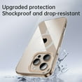 thumbnail image 6 of ELEHOLD Case for iPhone 14 Pro, Strong Magnetic Hard PC Clear Phone Case with Camera Stand,Clear, 6 of 6