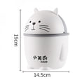 thumbnail image 2 of Mini Small Waste Bin Desktop Garbage Basket Home Table Plastic Office Supplies Trash Can Dustbin Sundries Barrel Box Waste Stora, 2 of 5