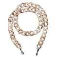 thumbnail image 1 of Cadenas para Gafas Uxcell para Mujeres, Cadenas de Soporte para Gafas de Acrílico, Cadenas Ajustables para Lentes de Sol, Correa Antipérdida para Gafas de Sol, Marrón Claro, 1 of 7