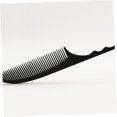 thumbnail image 4 of SKISUNO 1 Pc Black Rounded Pointed Tail Hair Comb for Women Heat Resistant Anti Static Hairdressing Design, 4 of 8