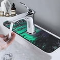 thumbnail image 7 of Pofeuu Northern Lights 2 Print Splash Guard for Sink Faucet Sink Gadgets-Splash Guard Behind Faucet Drip Catcher for Kitchen, Bathroom,Sink Mat, 7 of 7