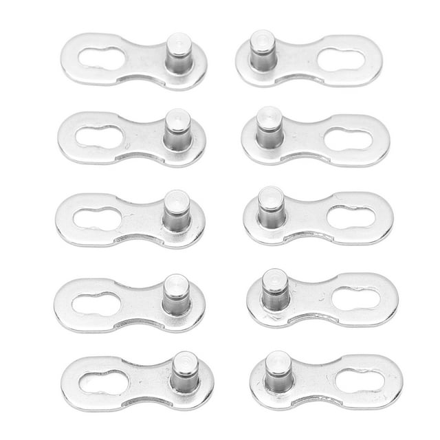 Maillon Manquant pour Vélo, Maillon Manquant pour Chaîne de Vélo 5 Paires Acier Antirouille Libération Rapide Maillon Manquant pour Réparation de Chaîne de Vélo