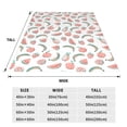 thumbnail image 3 of Sikiie Fruit Ultra-Soft Micro flannel Blanket Luxury All Seasons Warm Blanket for Bedding Sofa and Travel (4 sizes)-50"x40", 3 of 7
