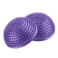thumbnail image 1 of Masaje de Pies 2Uds Balance de Media Bola Pods Spiky Púrpura para Terapia de Músculo de Pie Tejido P, 1 of 8