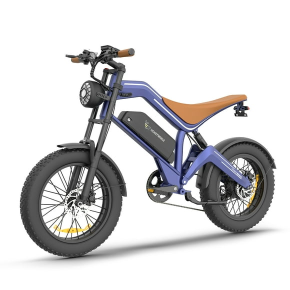 Bicicleta Eléctrica Honey Whale K6 Pro Azul