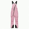 thumbnail image 6 of HCNTES Women's Snow Sports Bib Overalls Waterproof Insulated Pants with Adjustable Straps for Ladies Outdoor Activities(B-Pink,2XL), 6 of 8