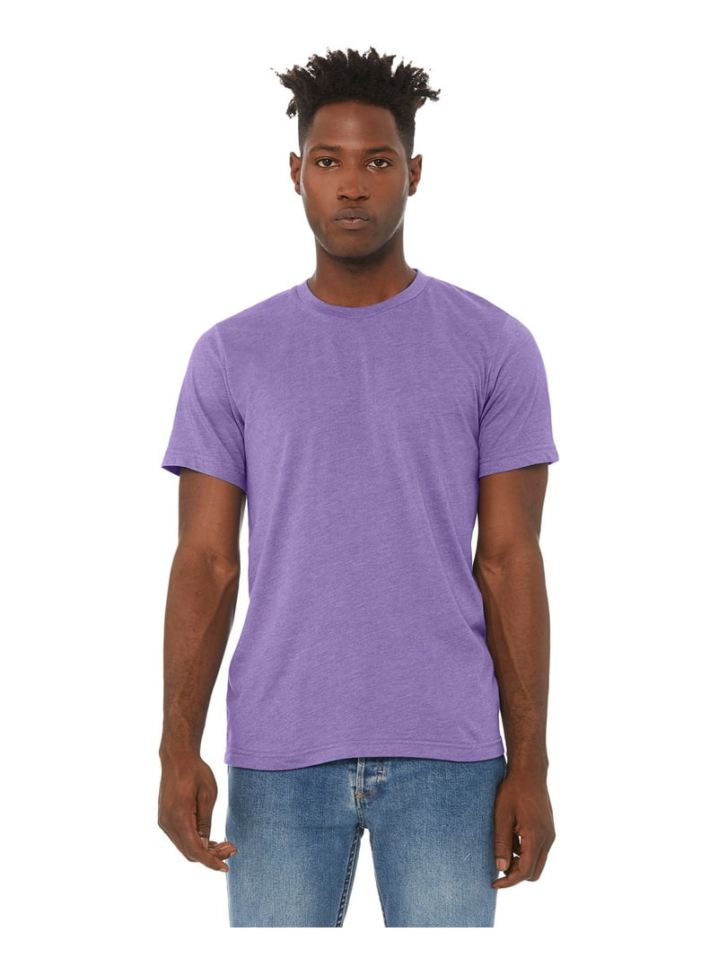 Bella Canvas Unisex Heather CVC T-Shirt (3001CVC) - Deep Heather, 5XL - 4.2 Oz. Cotton-Poly Blend