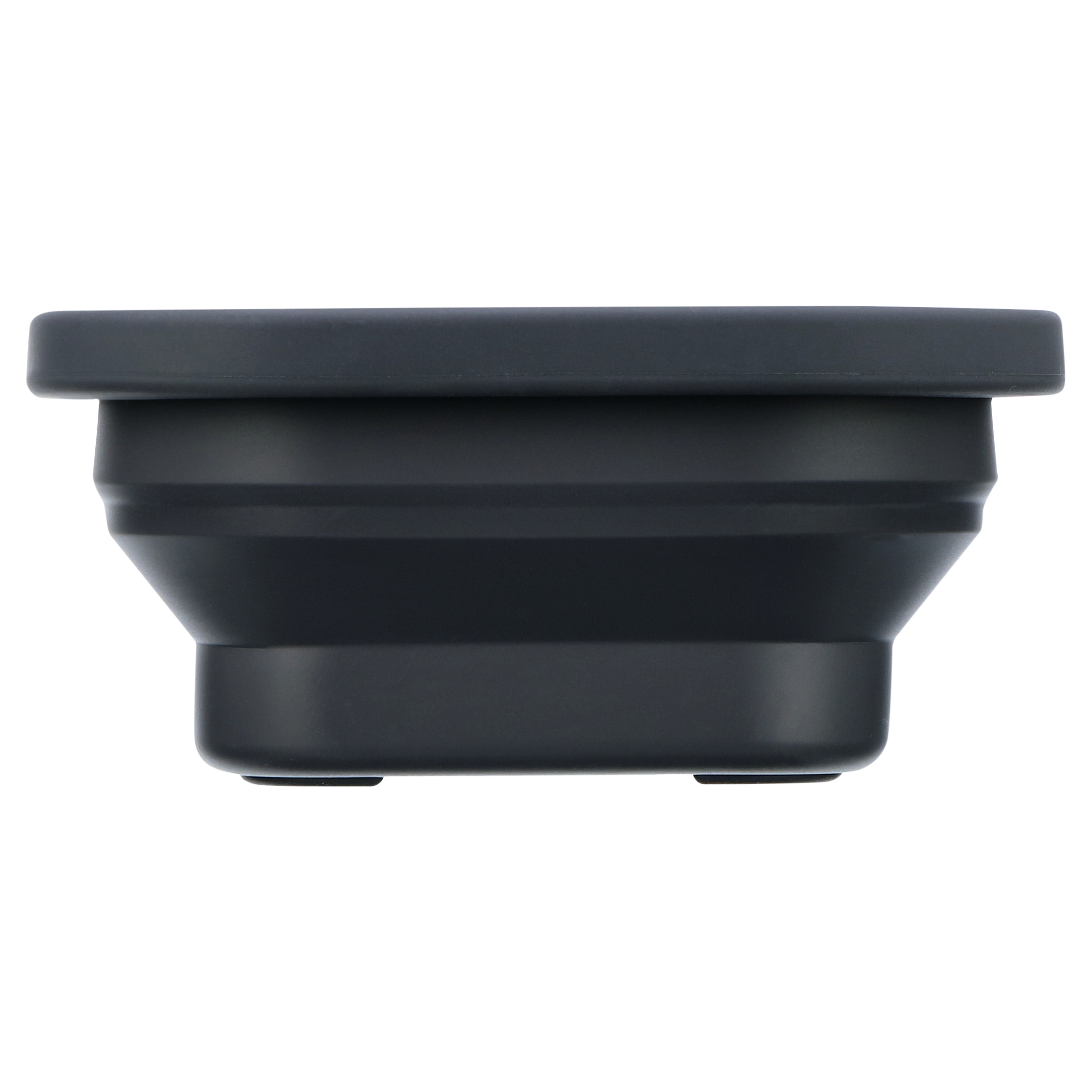Austin Baby Co Silicone Collapsible Snack Bowl for Toddler and Kids – Reusable Snack Container with Two Specialized Lids – BPA free, Dishwasher Safe and Leakproof for Babies (Safari Faded Black)