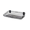 thumbnail image 1 of Suncast Storage Trends 12 Inch x 24 Inch Mounted Wire Organizer Basket, Black, 1 of 3