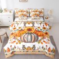 thumbnail image 1 of YST Ensemble de Lit 7 Pcs Automne Récolte, Taille Simple, 1 of 5