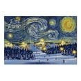 thumbnail image 2 of Red River, New Mexico, Ski Resort, Starry Night (19x27 inches, Premium 500 Piece Jigsaw Puzzle for Adults and Family, Made in USA), 2 of 4