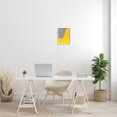 thumbnail image 2 of Stupell Industries Asymmetrical Geometrical Yellow Squares Abstract Lines Global Painting White Framed Art Print Wall Art, 11 x 14, Design by Darlene Seale, 2 of 6
