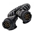 thumbnail image 4 of Adaptador De Remolque De 13 Pines - Adaptador De CC De 12 V Para El Enchufe De La Barra De Remolque De La De Remolque De Automóvil - (Negro) Soledad Adaptador de remolque de alambre de primavera, 4 of 6