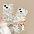 thumbnail image 5 of Designed for iPhone Case,Cute Feather Bunny Pattern with Bunny Pearl Hand Bracelet Shockproof Protective Cover Phone Case (iPhone 14,Off-White), 5 of 5