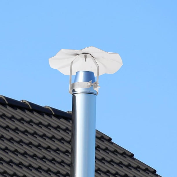 Capucha Para Chimenea Con Protector De Pájaros | Acero Inoxidable | Tapa Lluvia Y Nieve